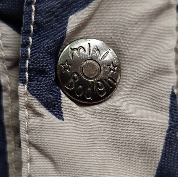 Mini Boden fleece star coat 5-6 years - Picture 11 of 16